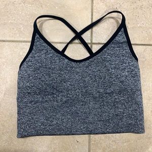 Longline sports bra crop
